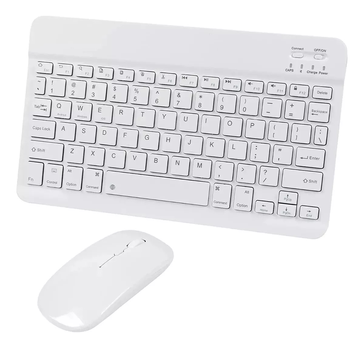 Kit Teclado + Mouse Para Ipad Tablet Celular Pc Bluetooth - Imagen 3