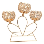 Candelabro Porta Cristal Velas Mesa Bodas Decorativo Navidad