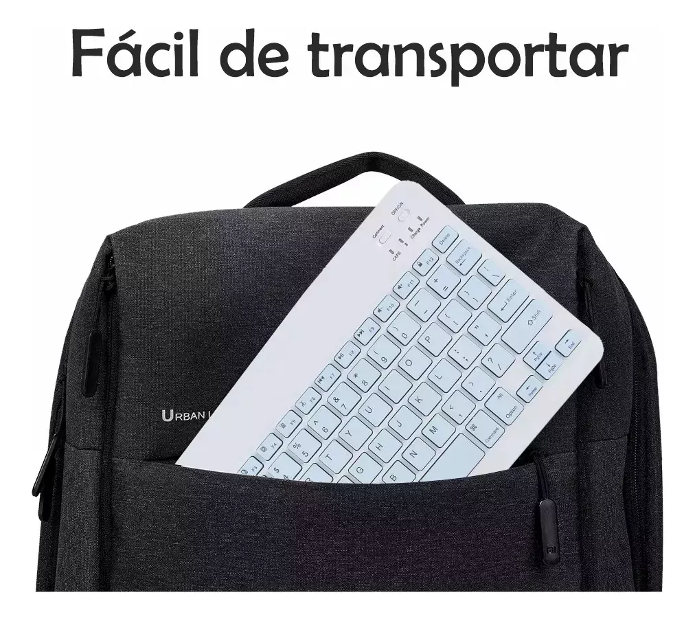 Kit Teclado + Mouse Para Ipad Tablet Celular Pc Bluetooth - Imagen 8