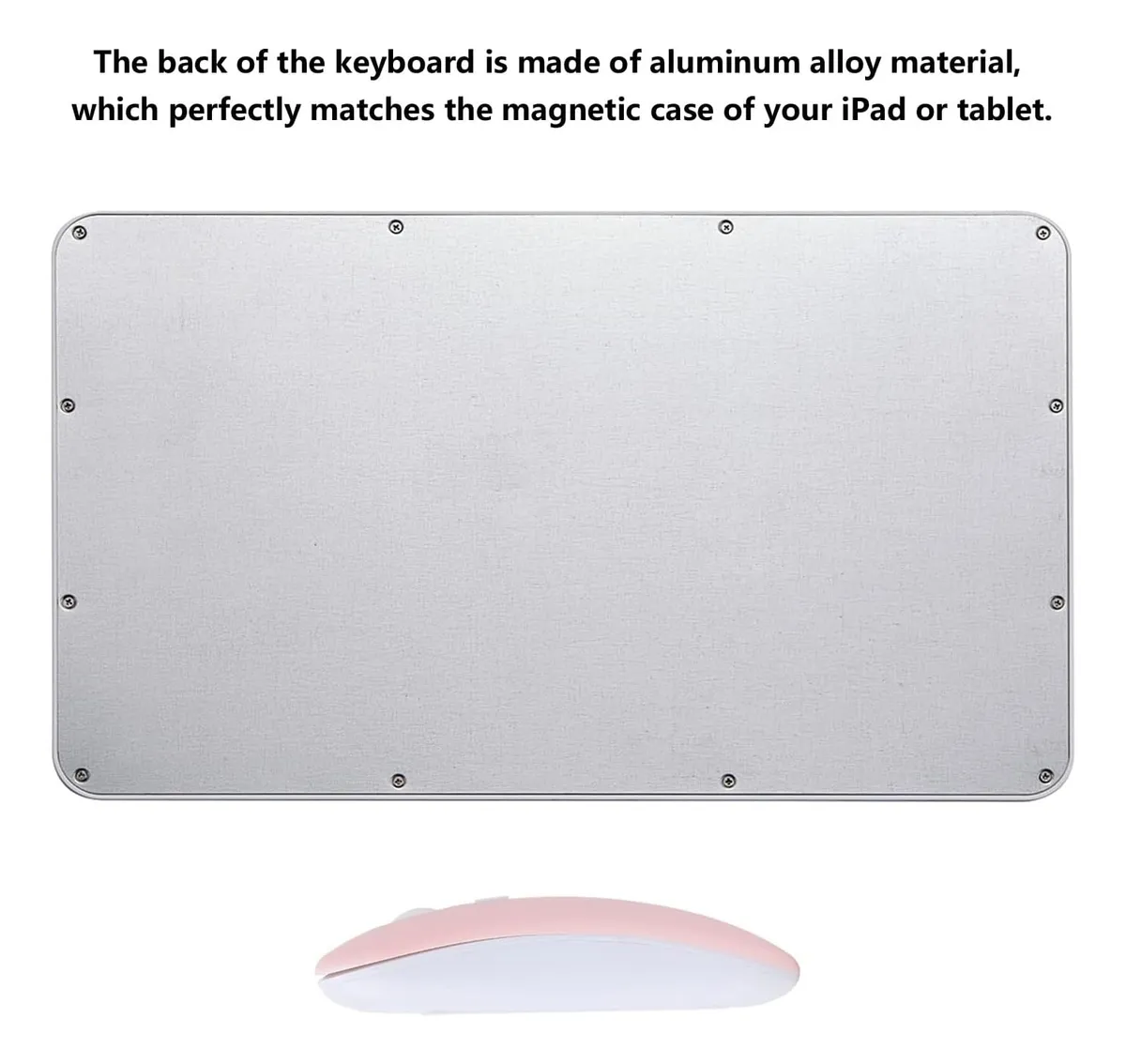 Kit Teclado + Mouse Para Ipad Tablet Celular Pc Bluetooth - Imagen 12