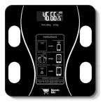 Bascula Inteligente Digital Color Negro Con Baterias