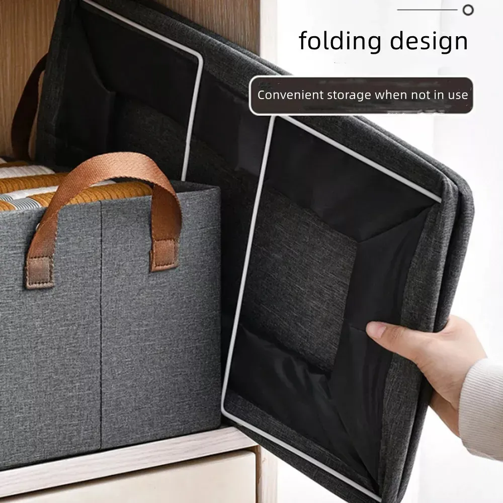 Bolsa Organizador Ropa Caja Plegable Asa Almacenamiento - Imagen 5