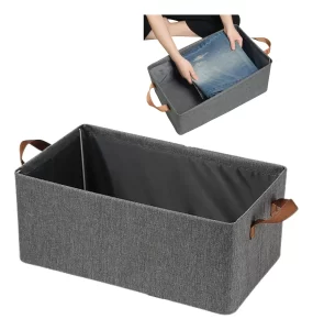 Bolsa Organizador Ropa Caja Plegable Asa Almacenamiento