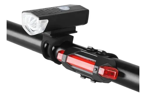 Luz Bicicleta Delantera Y Trasera Recargable Usb Impermeable - Imagen 8