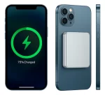 Power Bank Magnético 10.000mah Usb-c Para Iphone Ligero Gris