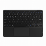 Teclado Bluetooth Universal Touchpad Tablet Ipad Pc Español Negro