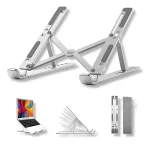 Soporte Elevador Portátil Aluminio Para Laptop Macbook Tablet Gris