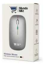 Mouse Inalámbrico Recargable 2.4g + Bluetooth Silencioso